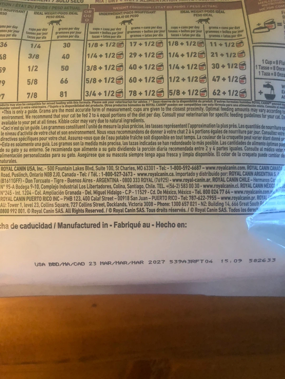 Opened Bag - Royal Canin Renal Support Dry Food - photo 2