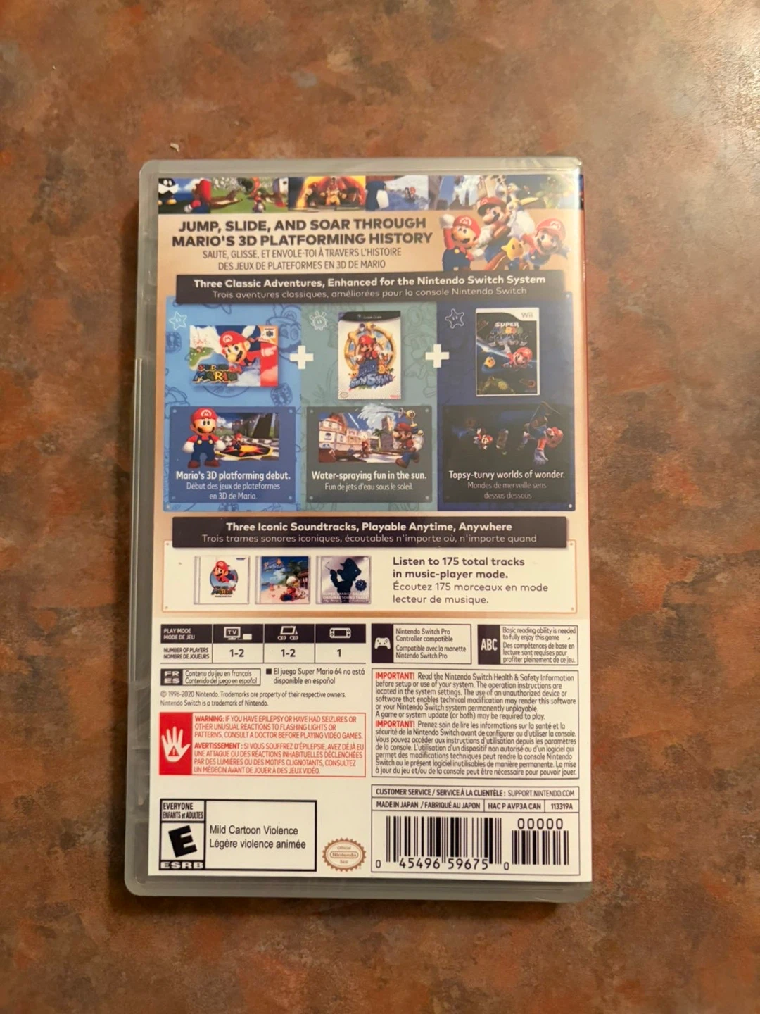 SEALED Nintendo Switch Super Mario 3D All-Stars - photo 2