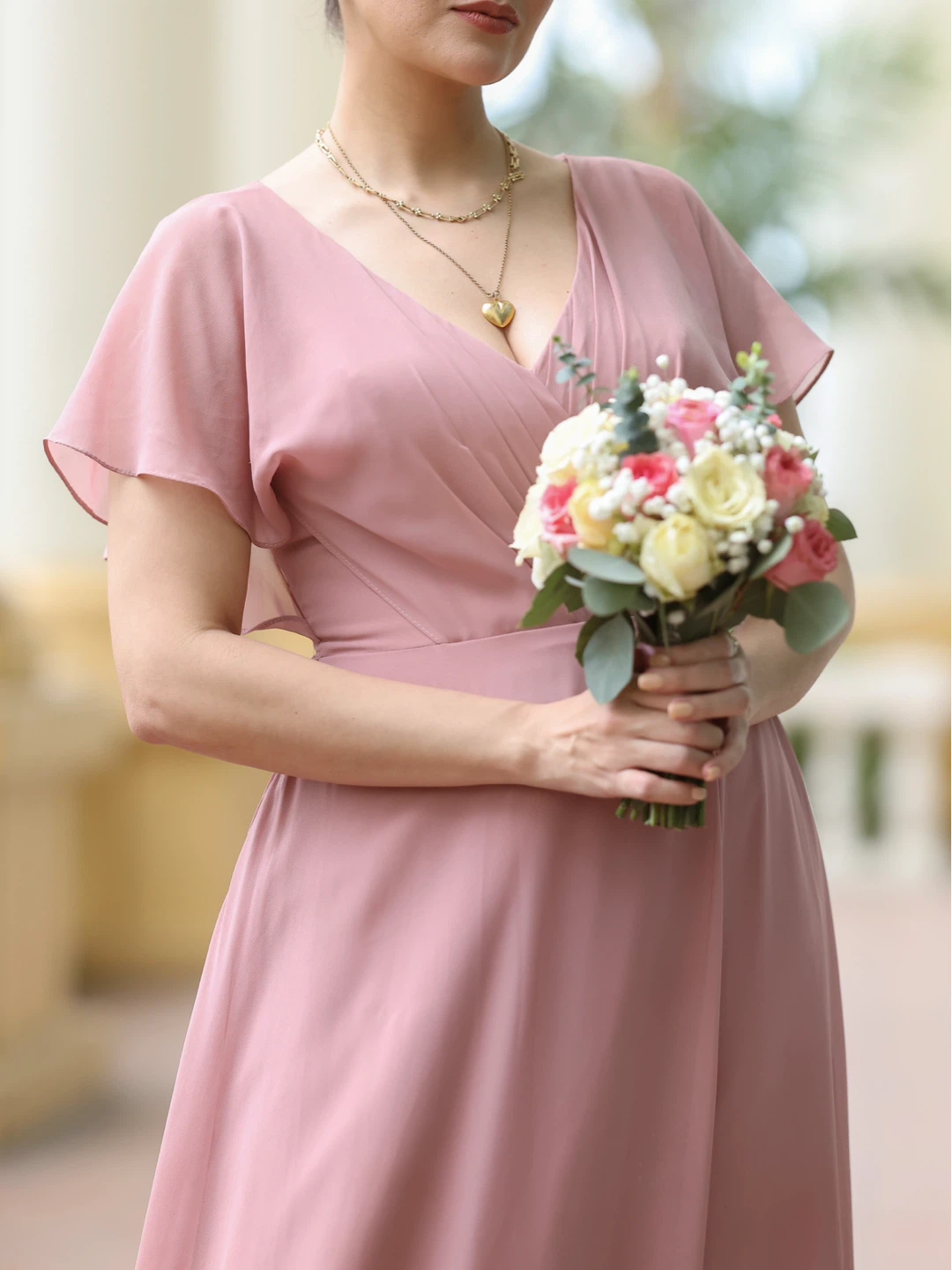 Azazie Rylee Dusty Rose - photo 4