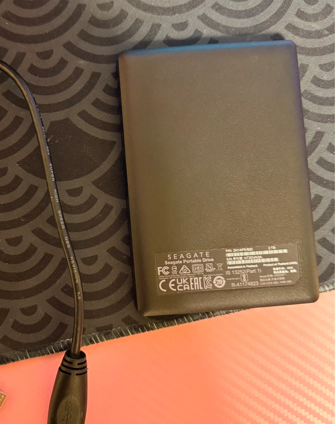 Seagate Portable Drive 2TB External Hard Drive - photo 2