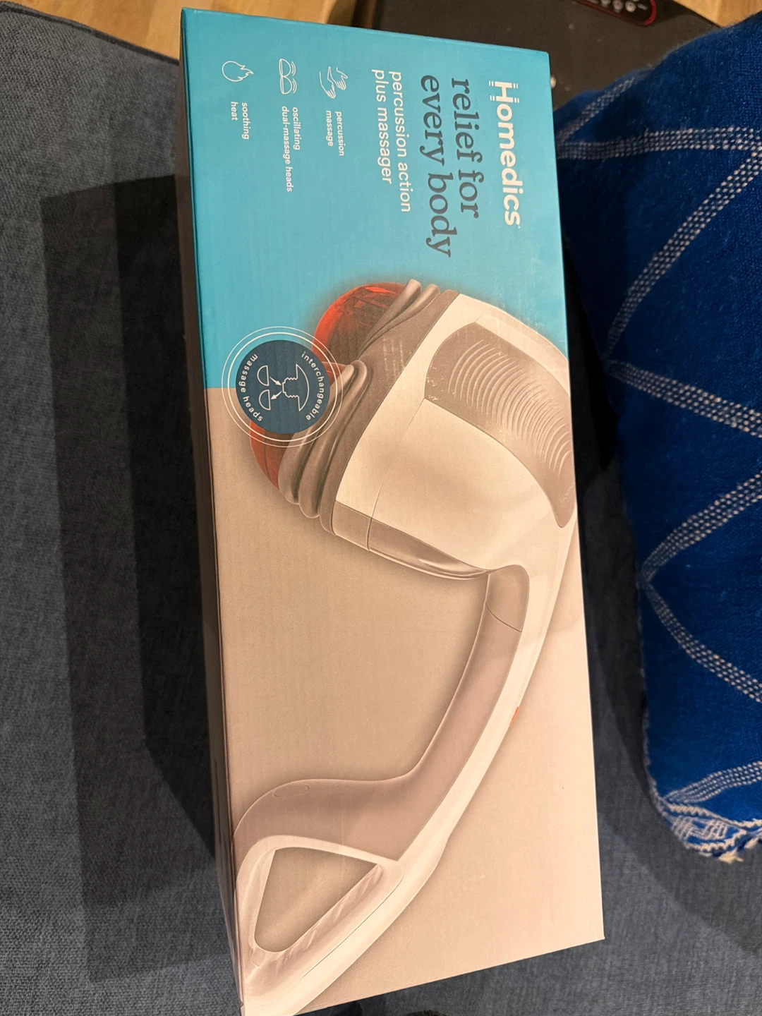 HoMedics "Relief for Every Body" Percussion Action Plus Massager