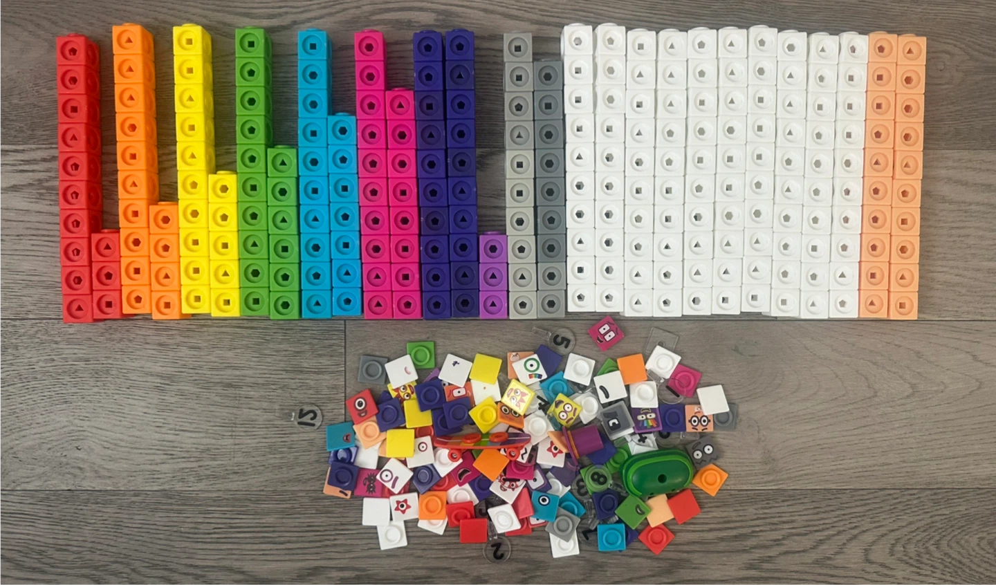 Numberblocks Mathlink Cubes 1-20 - photo 2