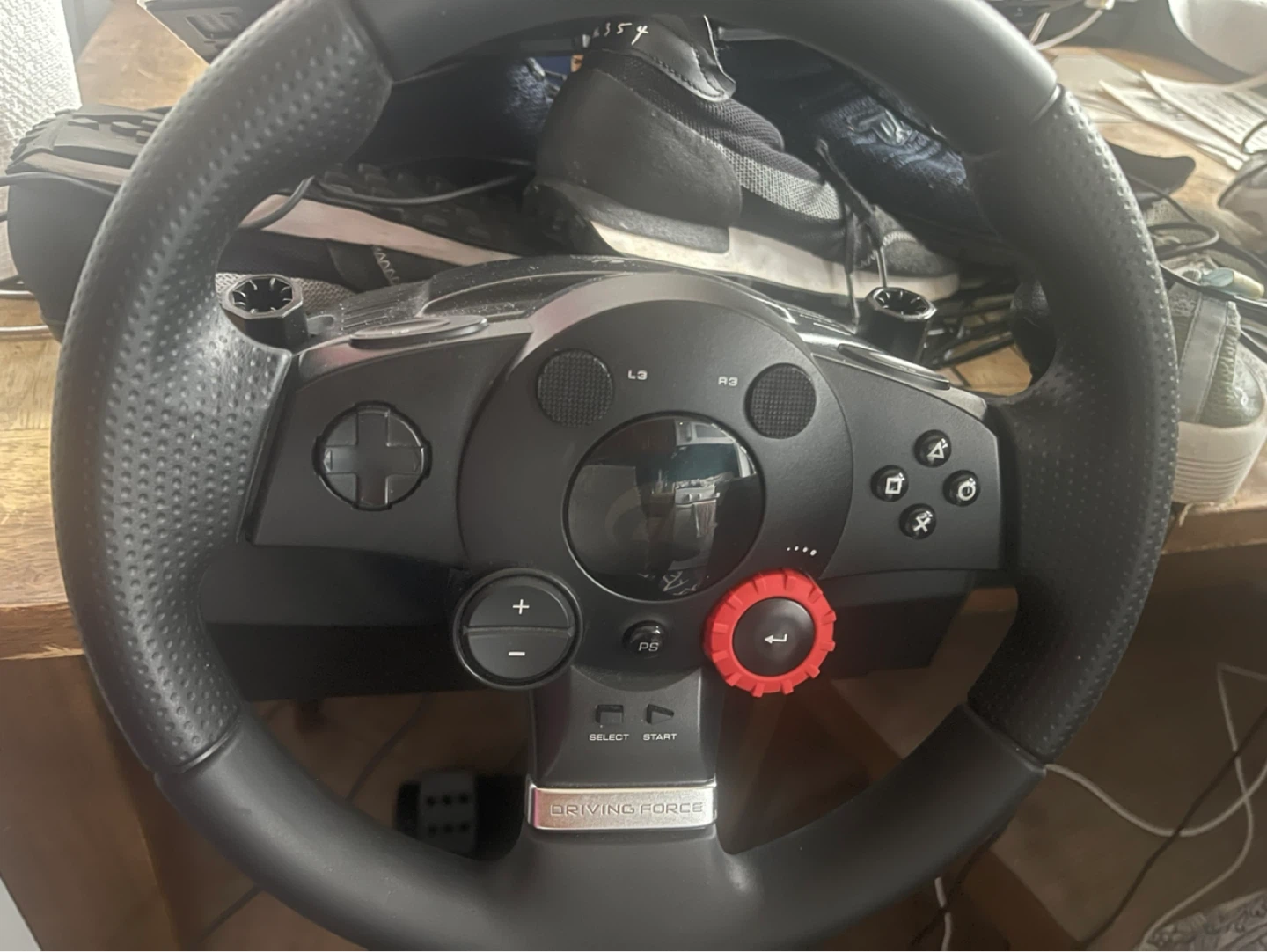 Logitech Driving Force Gaming Steering Wheel and Pedals