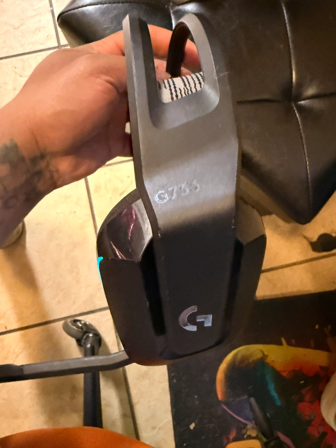Logitech G733 Wireless Gaming Headset - photo 2