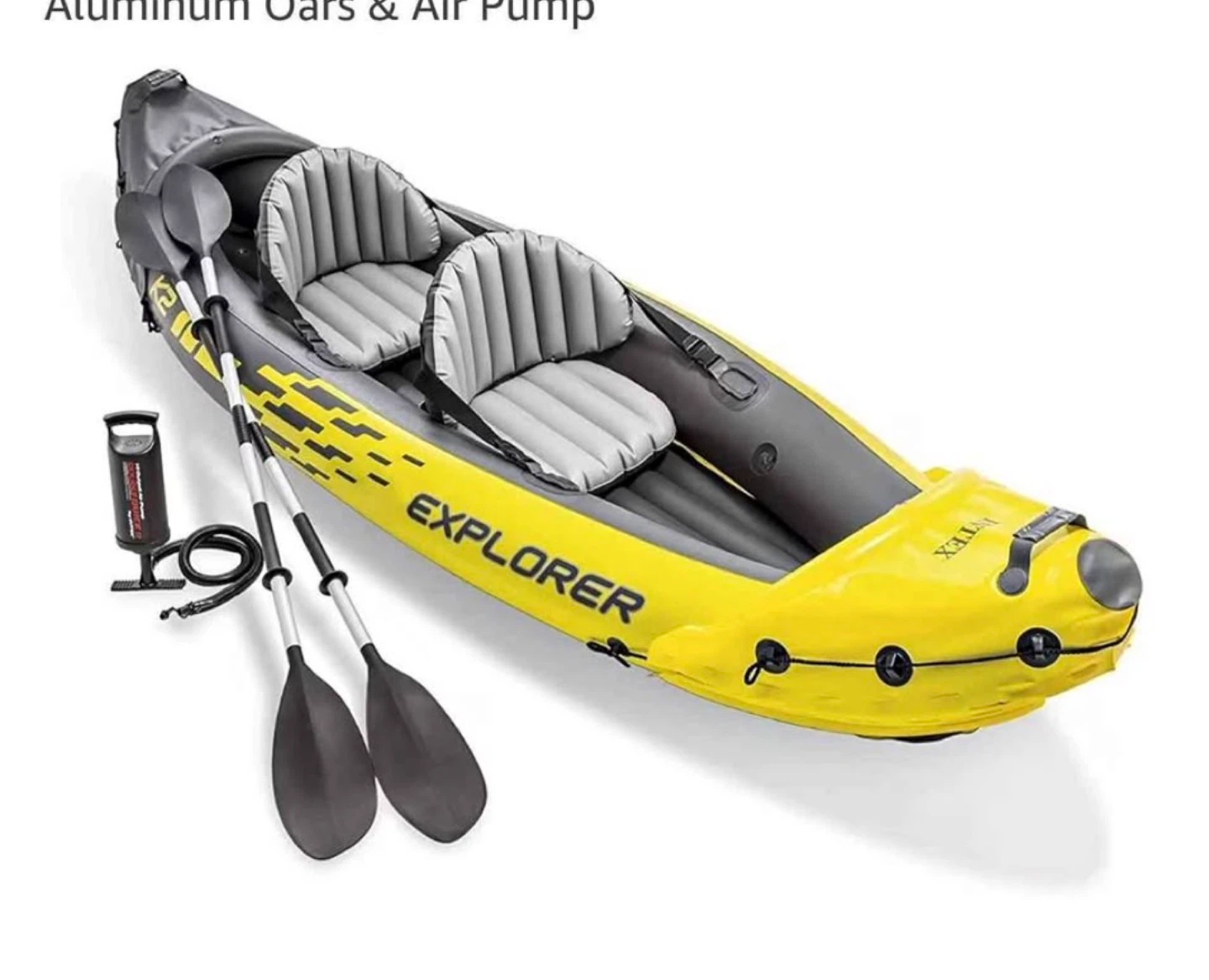Intex Explorer K2 Kayak with Oars
