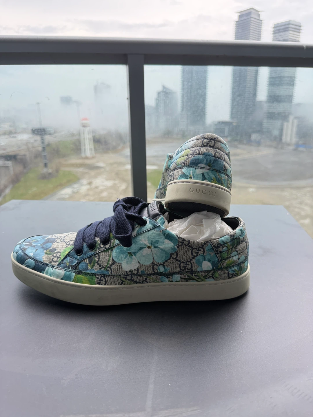 Gucci GG Floral canvas Sneakers - photo 4