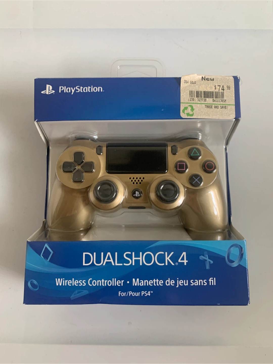 Sony PlayStation DualShock 4 Wireless Controller - Gold