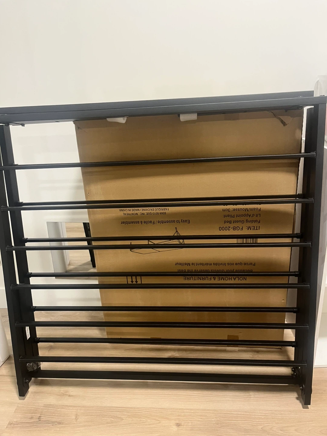 NOLA HOME & FURNITURE Folding Guest Bed - photo 3