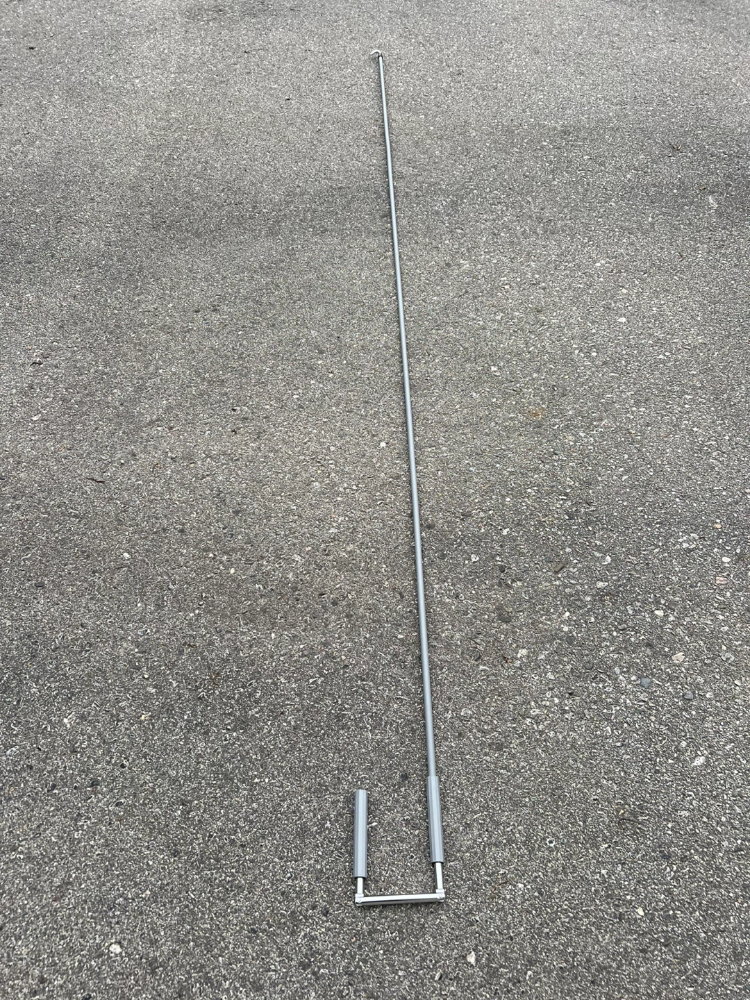 Long Awning or shade Crank Pole