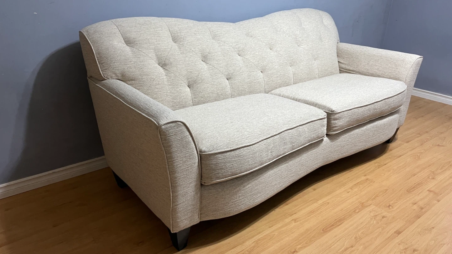 LAZBOY Boy Sofa Beige Fabric - like brand new
