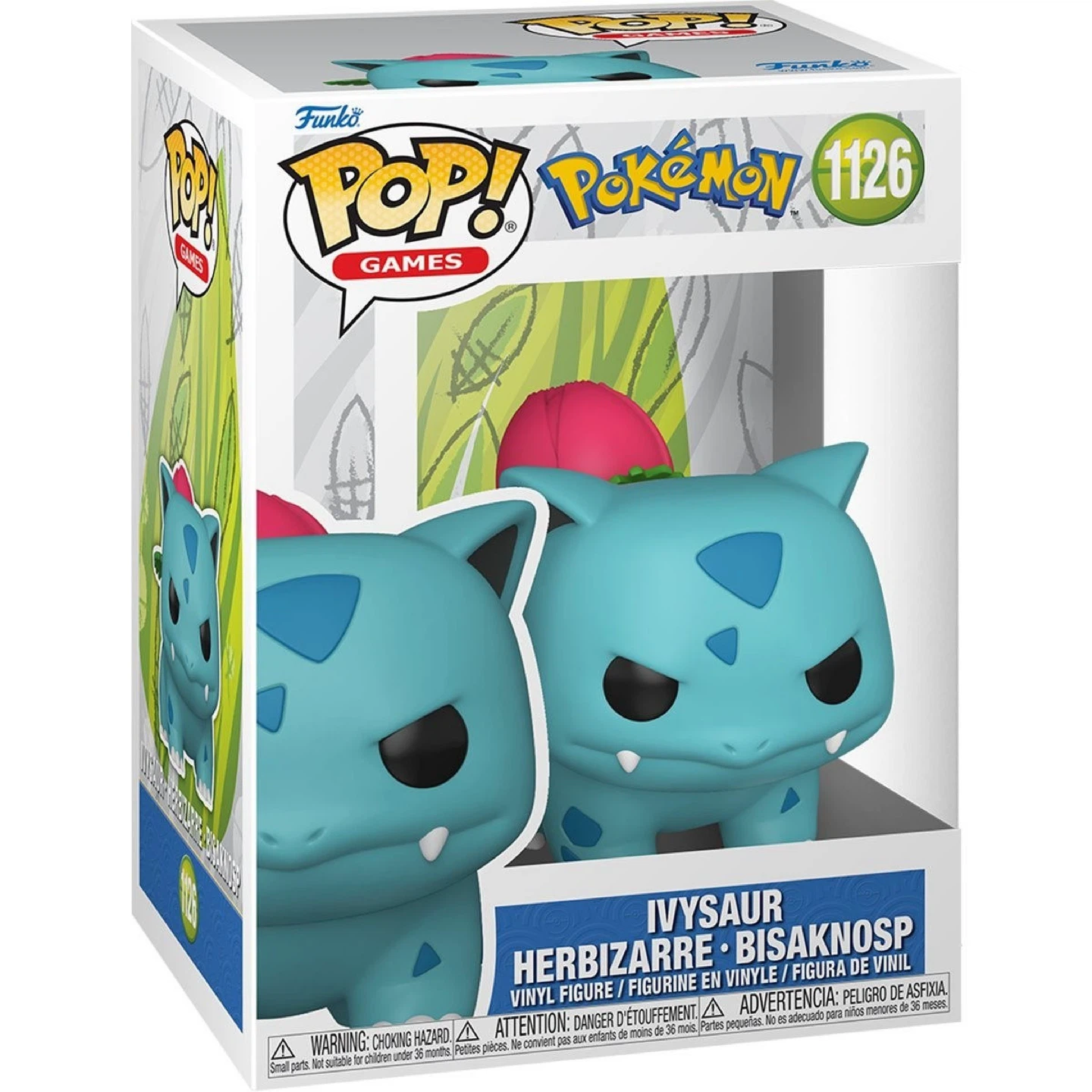 Funko Pop! Pokémon Ivysaur 1126 Vinyl Figure