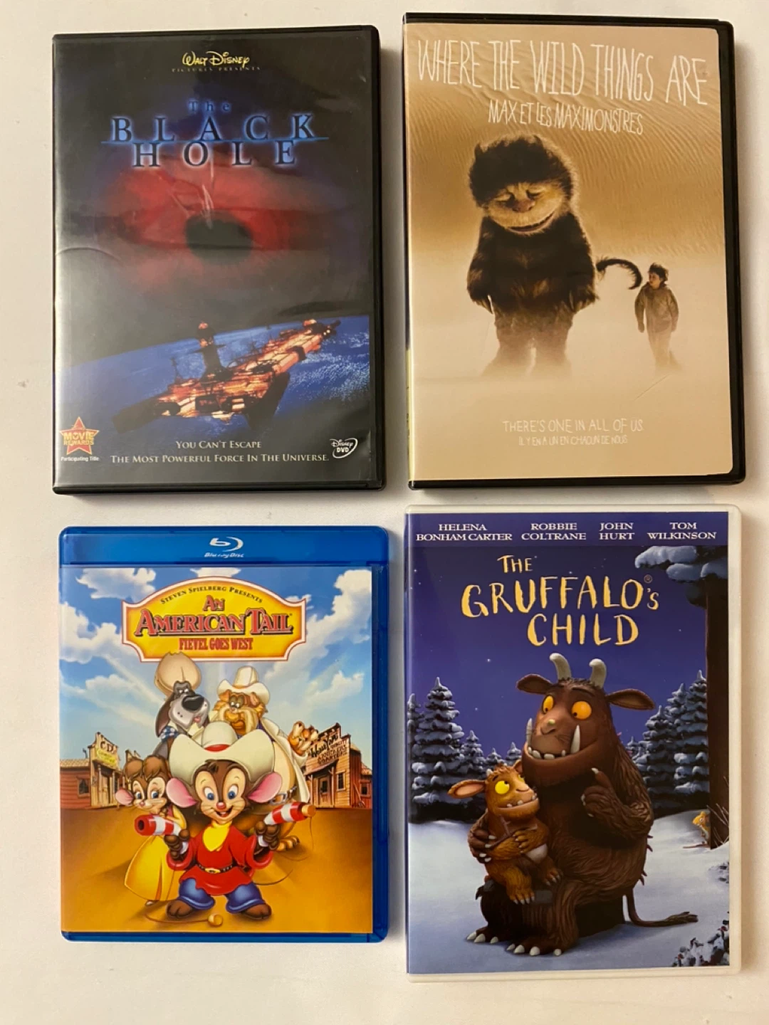 DVD and Blu Ray Bundle of 10 Kid's Movies - photo 2