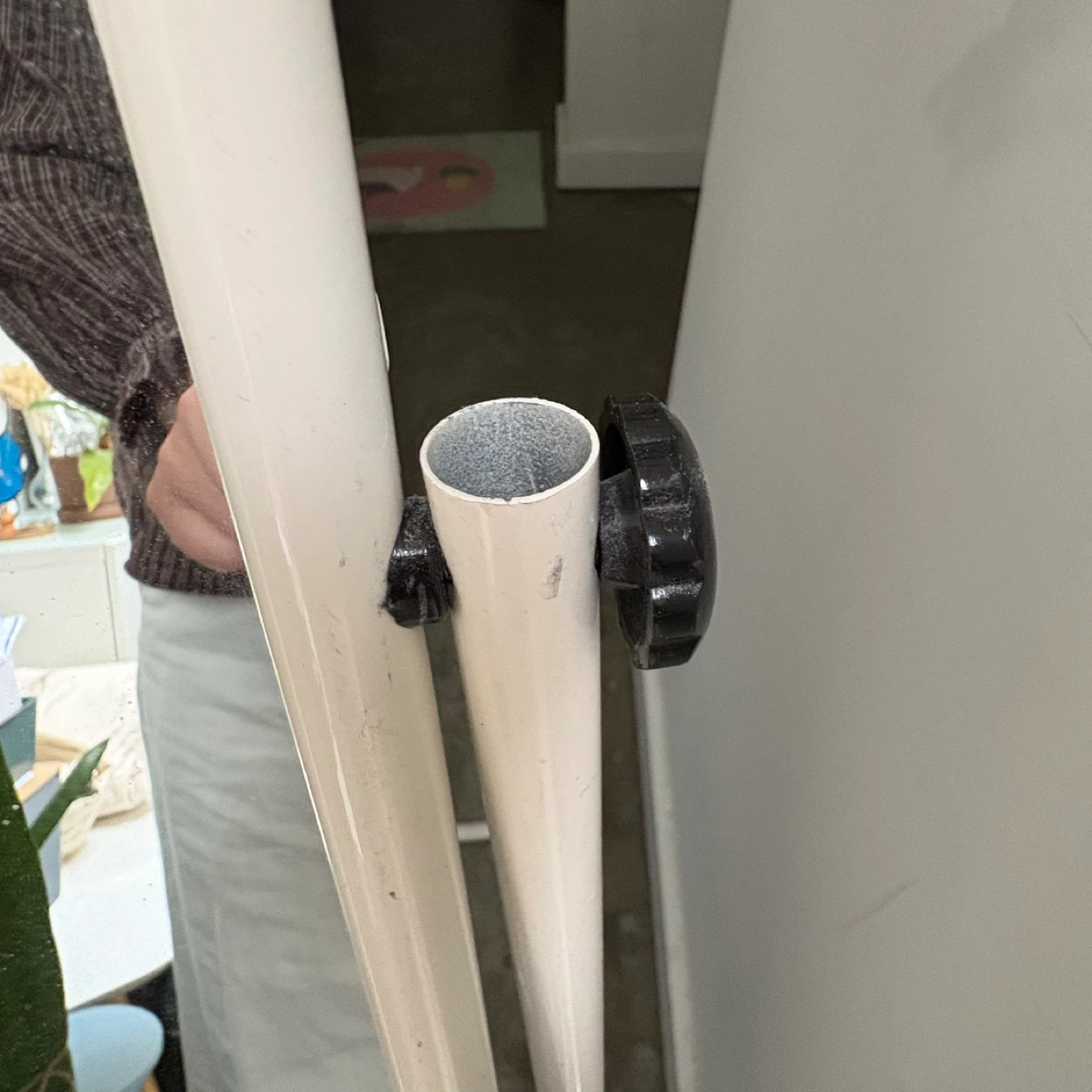slim rounded adjustable mirror from the 80s - photo 2