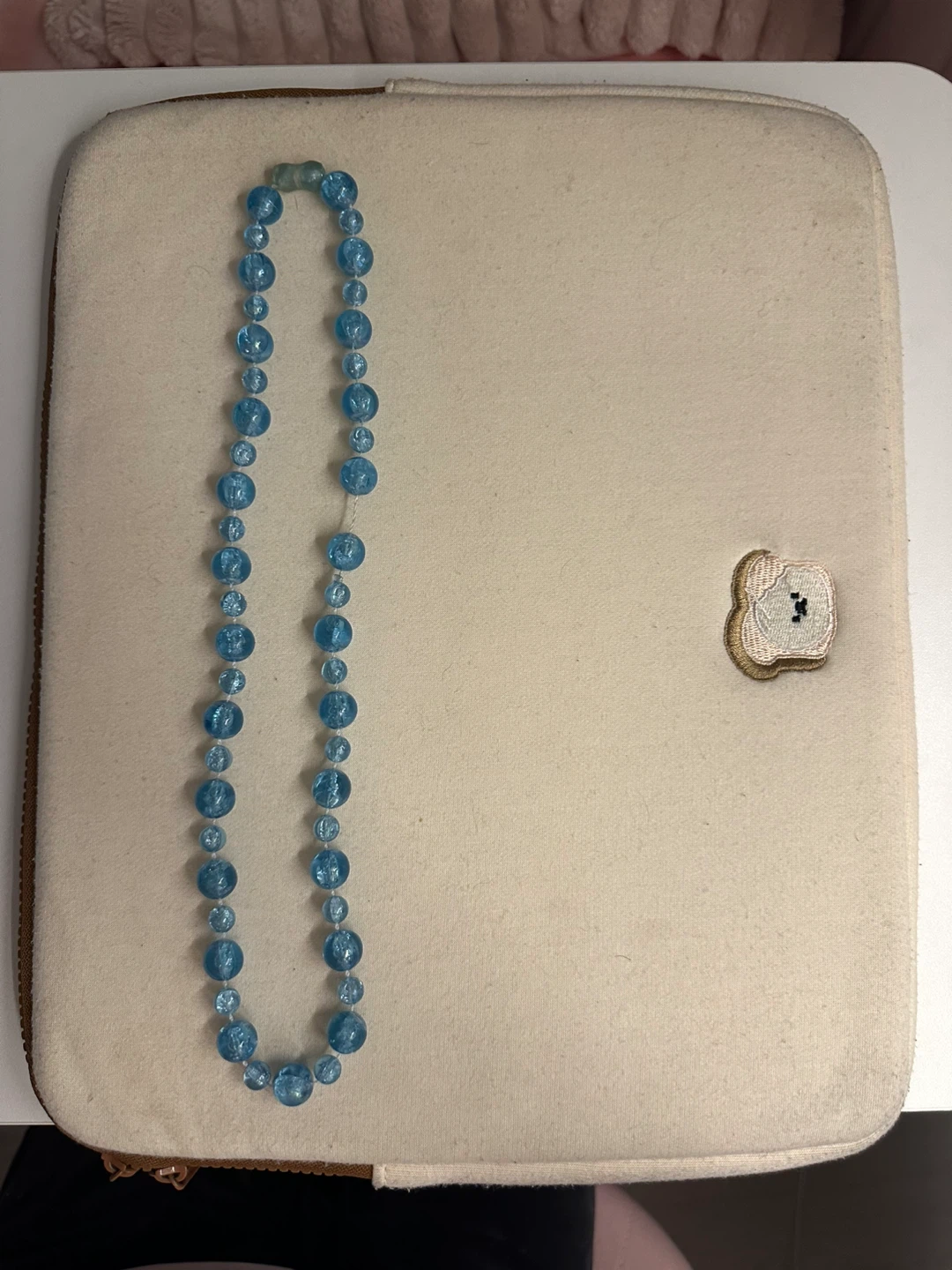 Blue Beaded Necklace