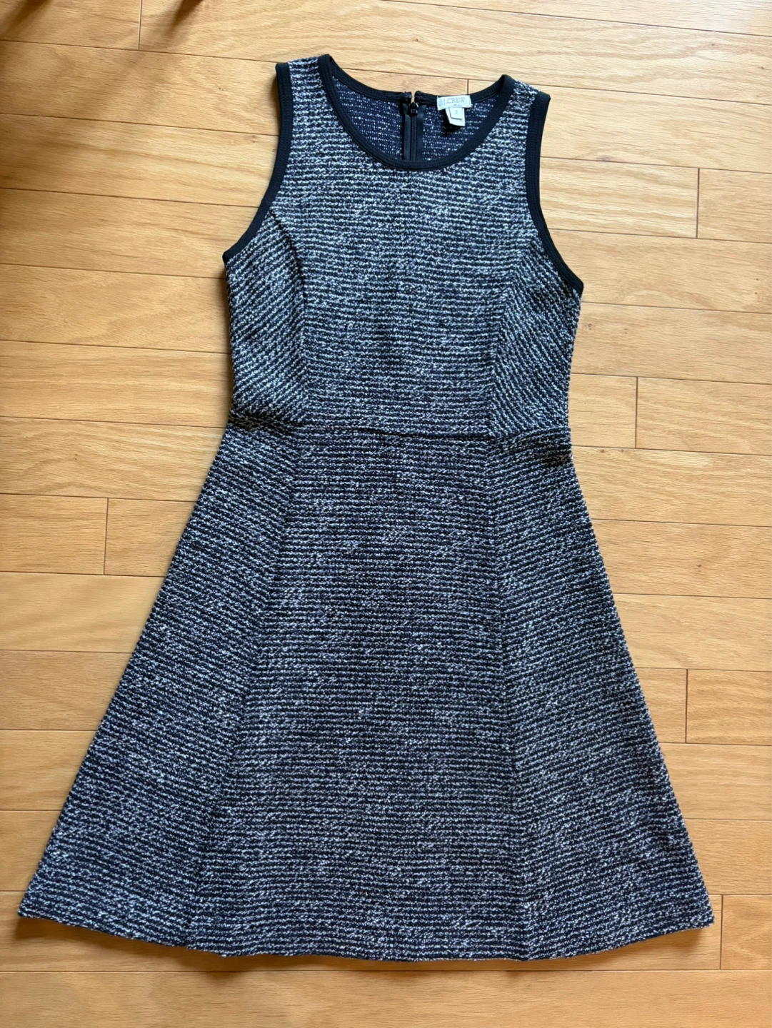 J. Crew Sleeveless Tweed Dress Size 2