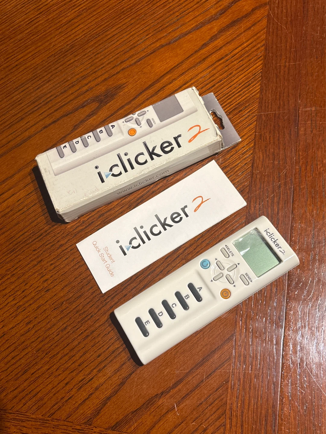 2012 iClicker 2 Student Remote