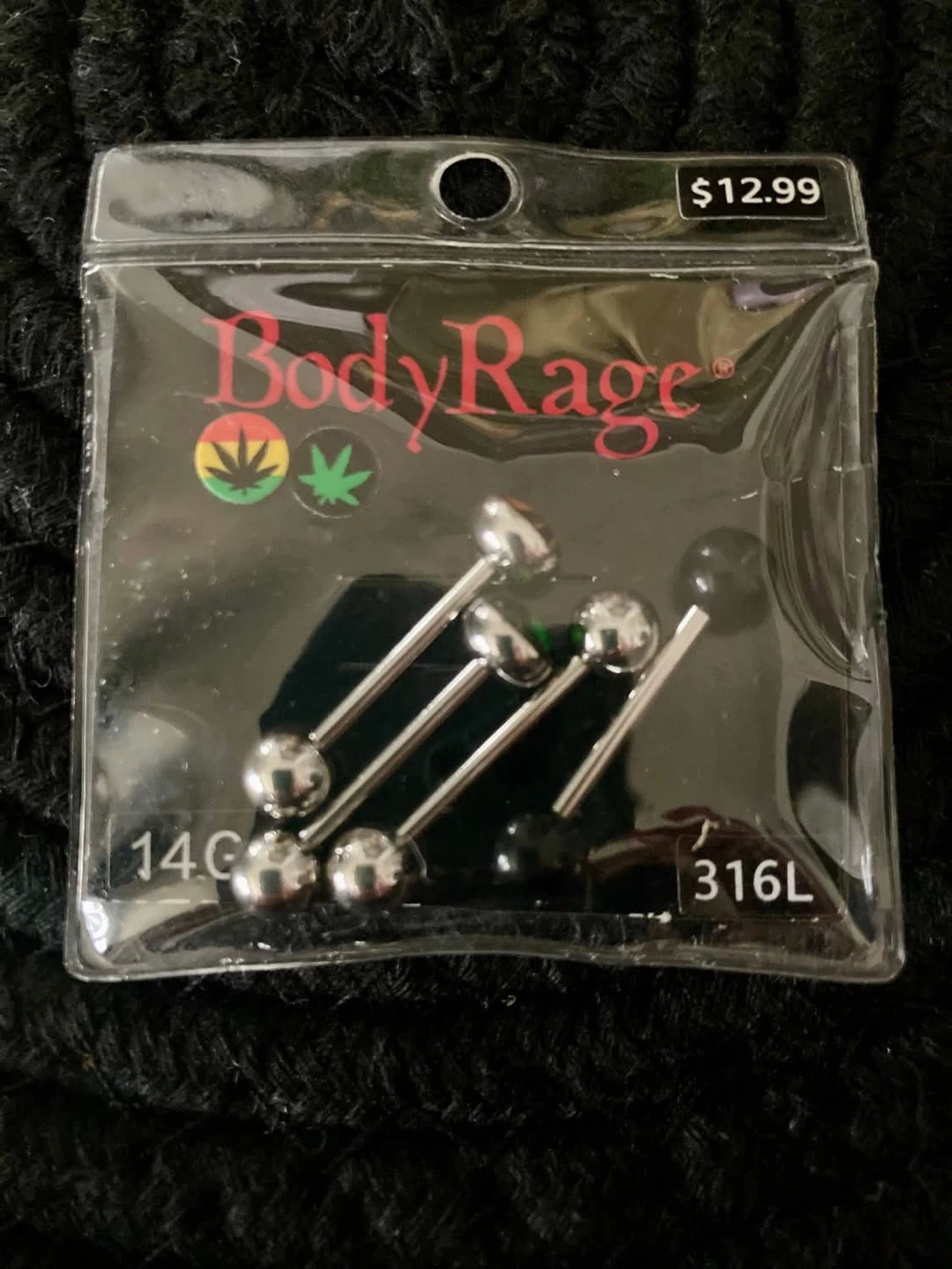 Brand new 14 gage piercings