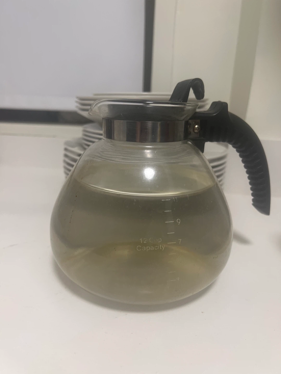 12 Cup Glass Coffee Pot