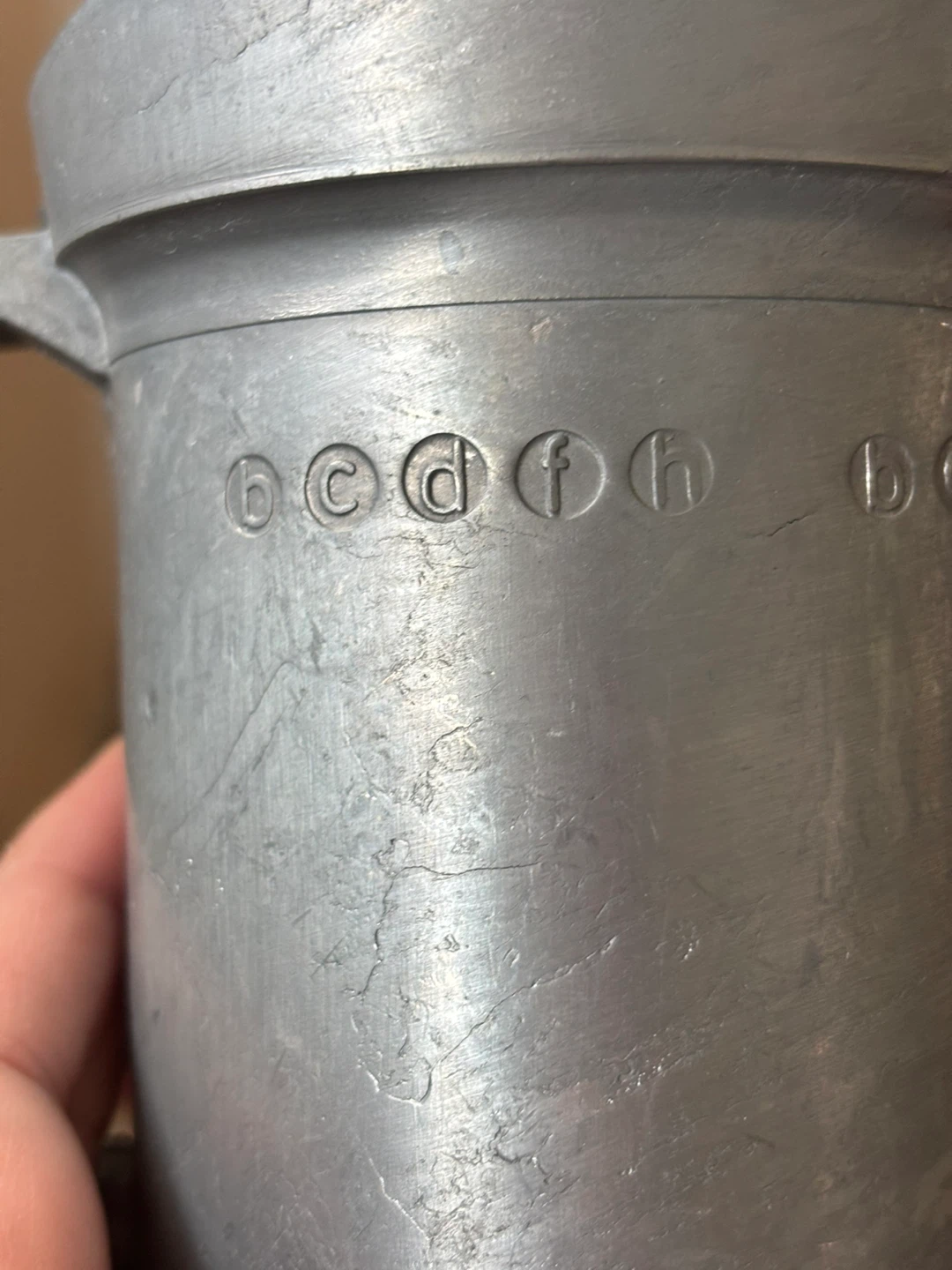 Pewter 1/2 Liter Stein - photo 5