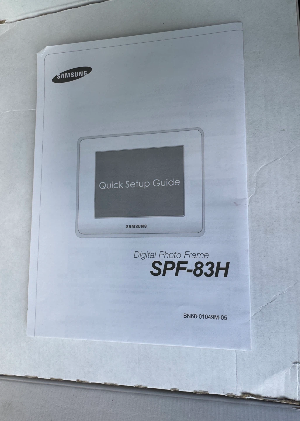 Samsung SPF-83H Digital Photo Frame - photo 4