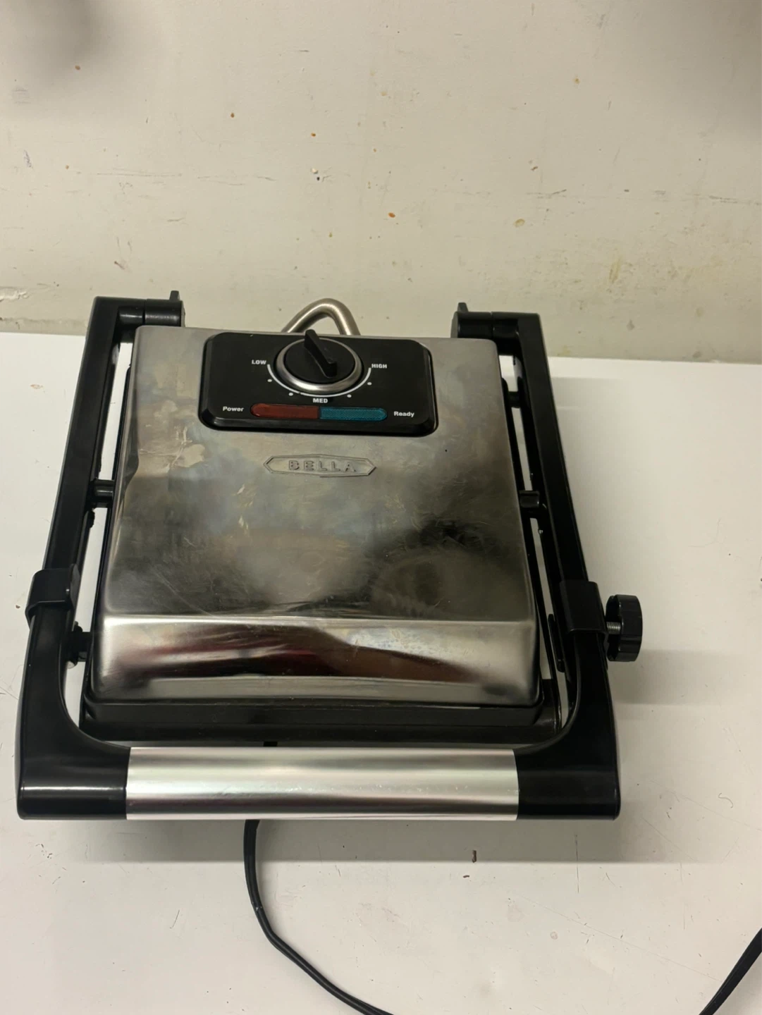 BELLA Stainless Steel Indoor Grill Press - photo 4