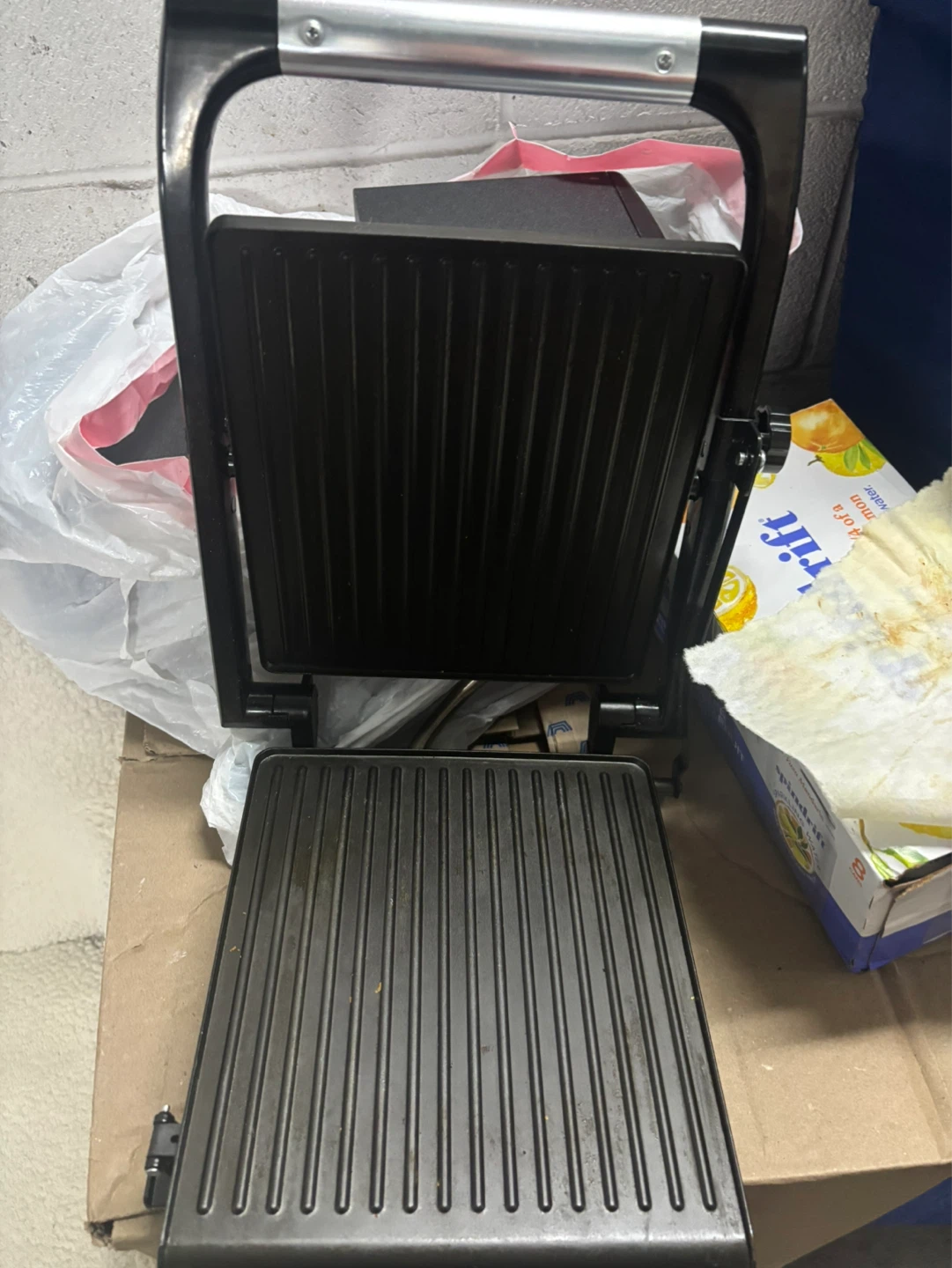 BELLA Stainless Steel Indoor Grill Press - photo 5