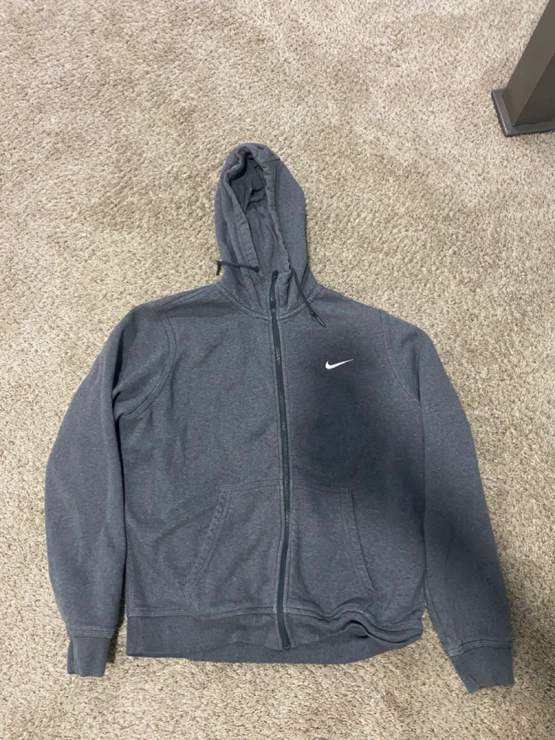 Nike Full Zip Hoodie Grey