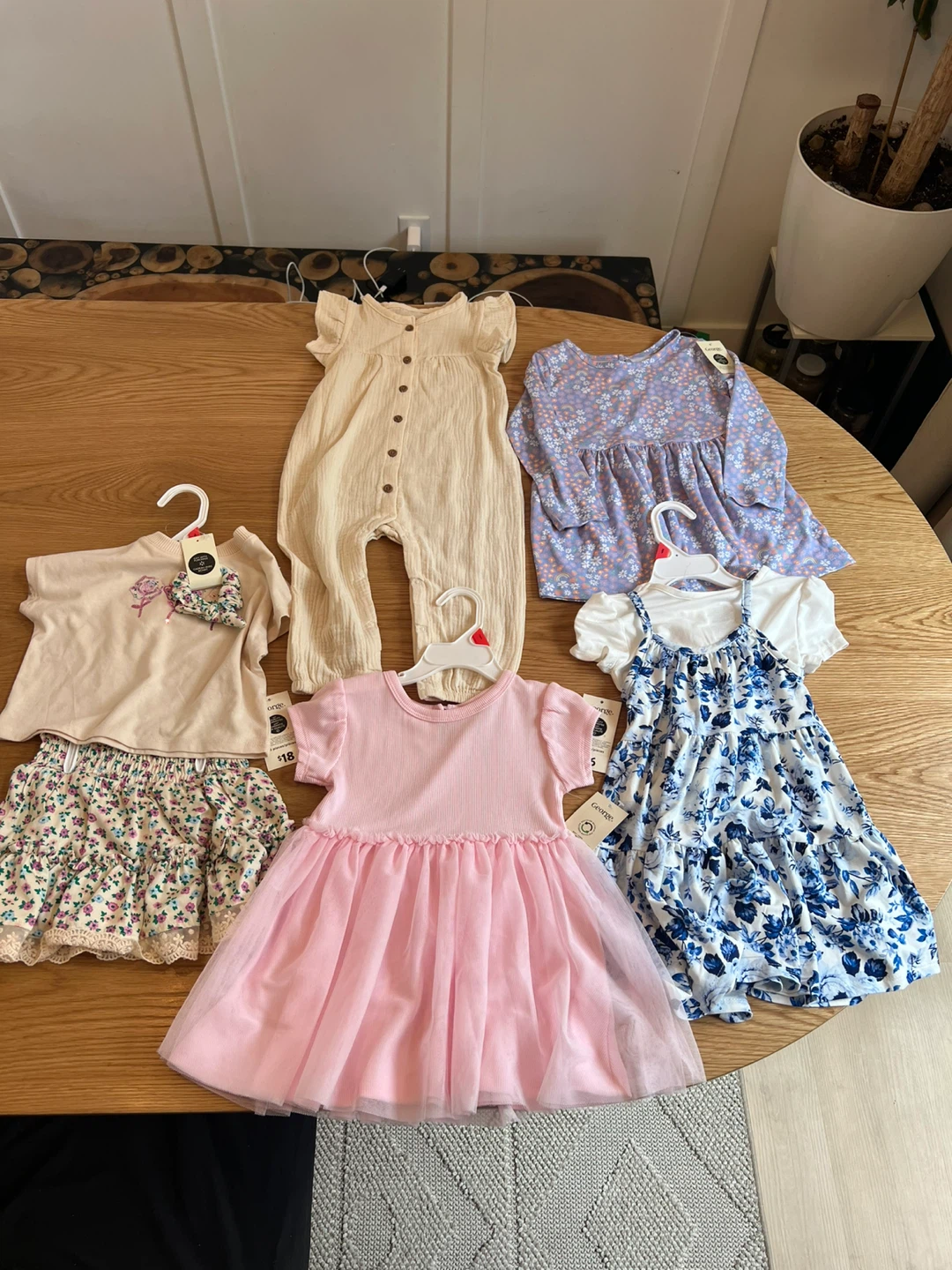 Brand New 5-Piece Toddler Girl Set (George Brand) - Size 2 Years