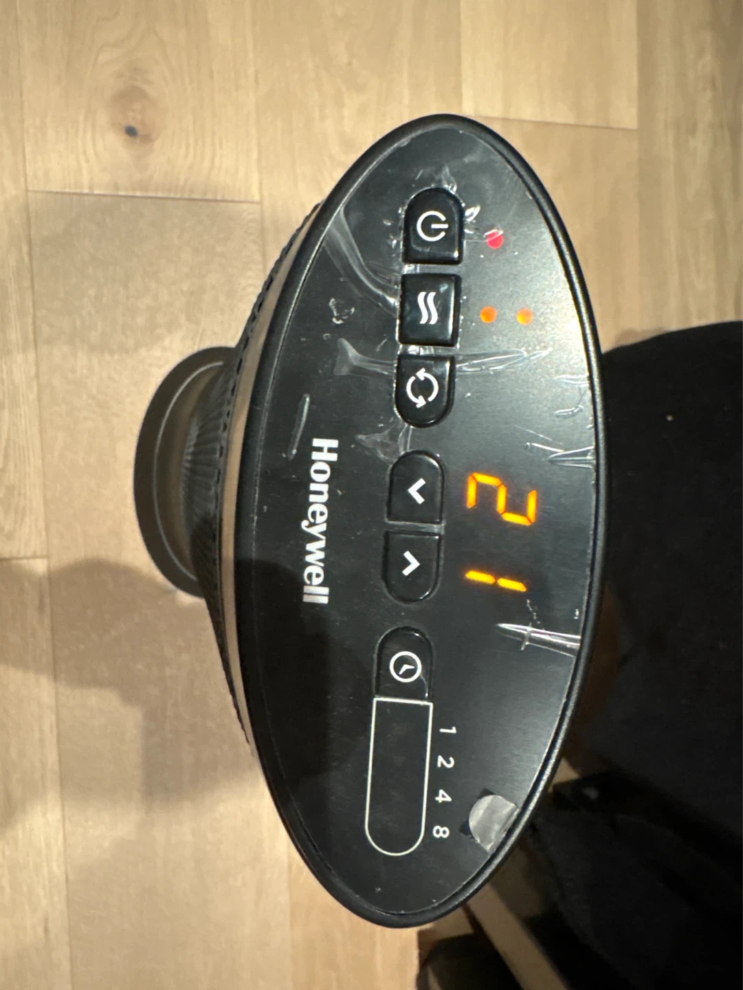 Honeywell Slim Oscillating Electric Heater - photo 2