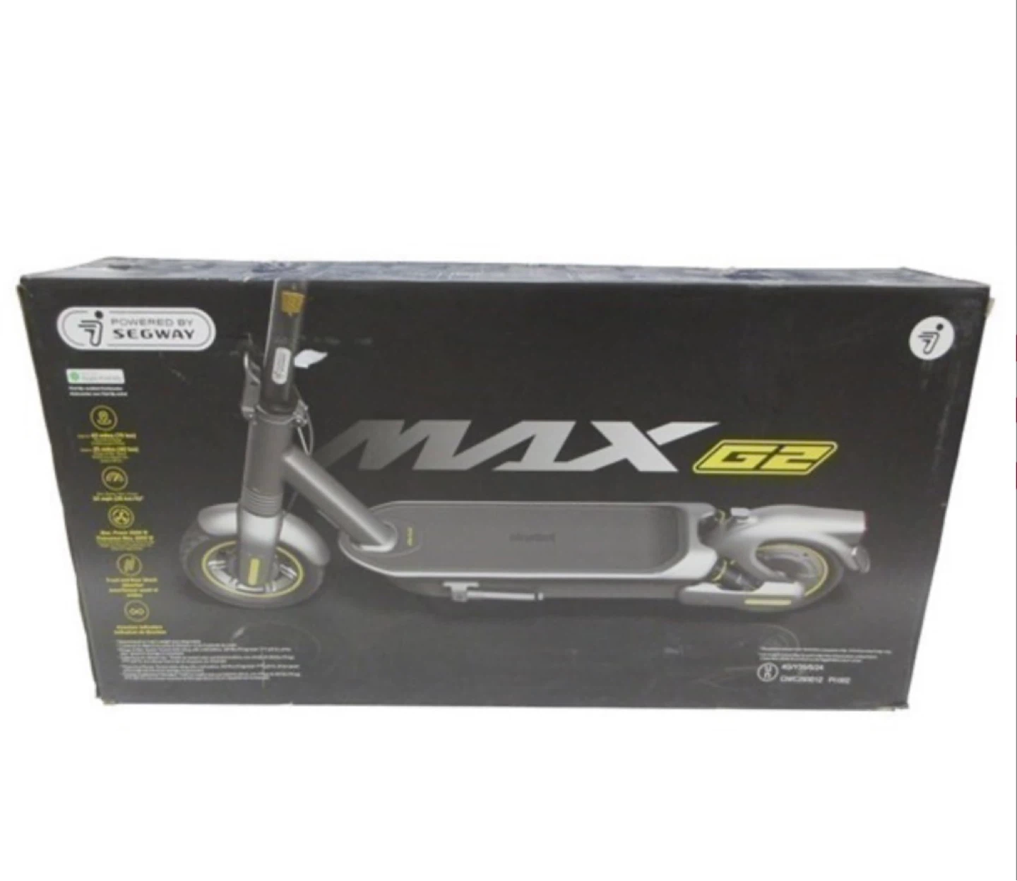 3 SEGWAY NINEBOT SCOOTERS MAX G2 1000W