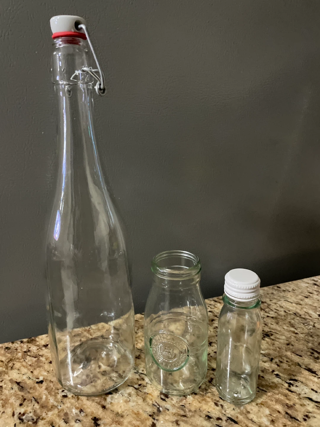 Assorted Glass Jars and Bottles with Lids - photo 3