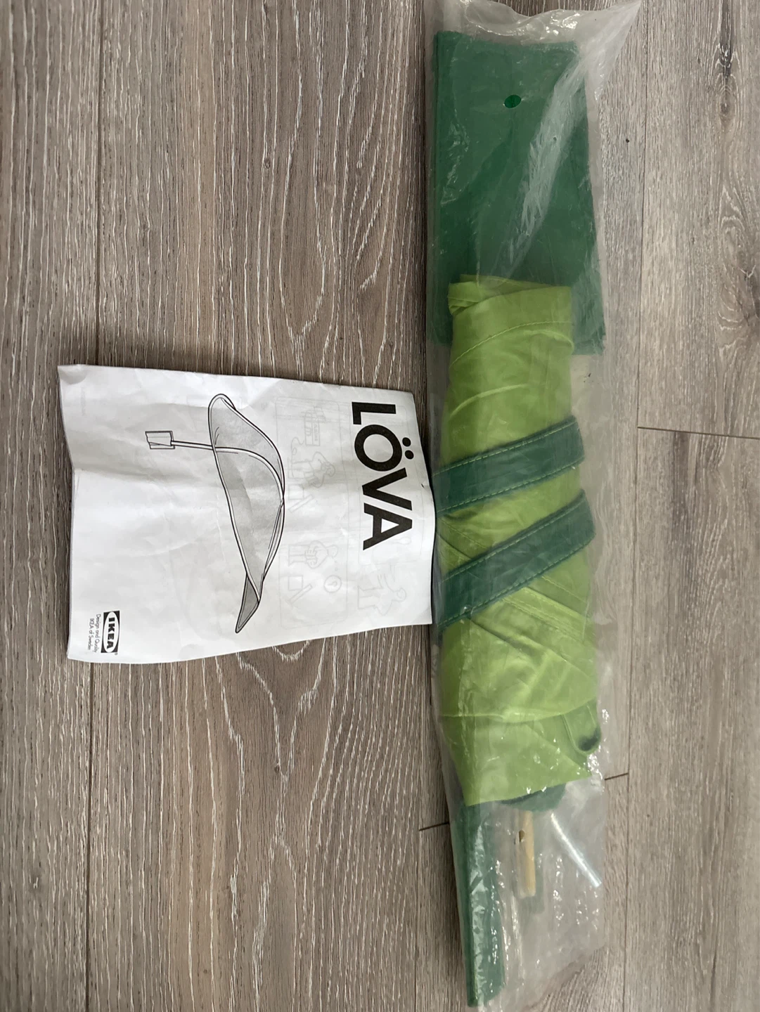 IKEA LÖVA Bed Canopy - Green