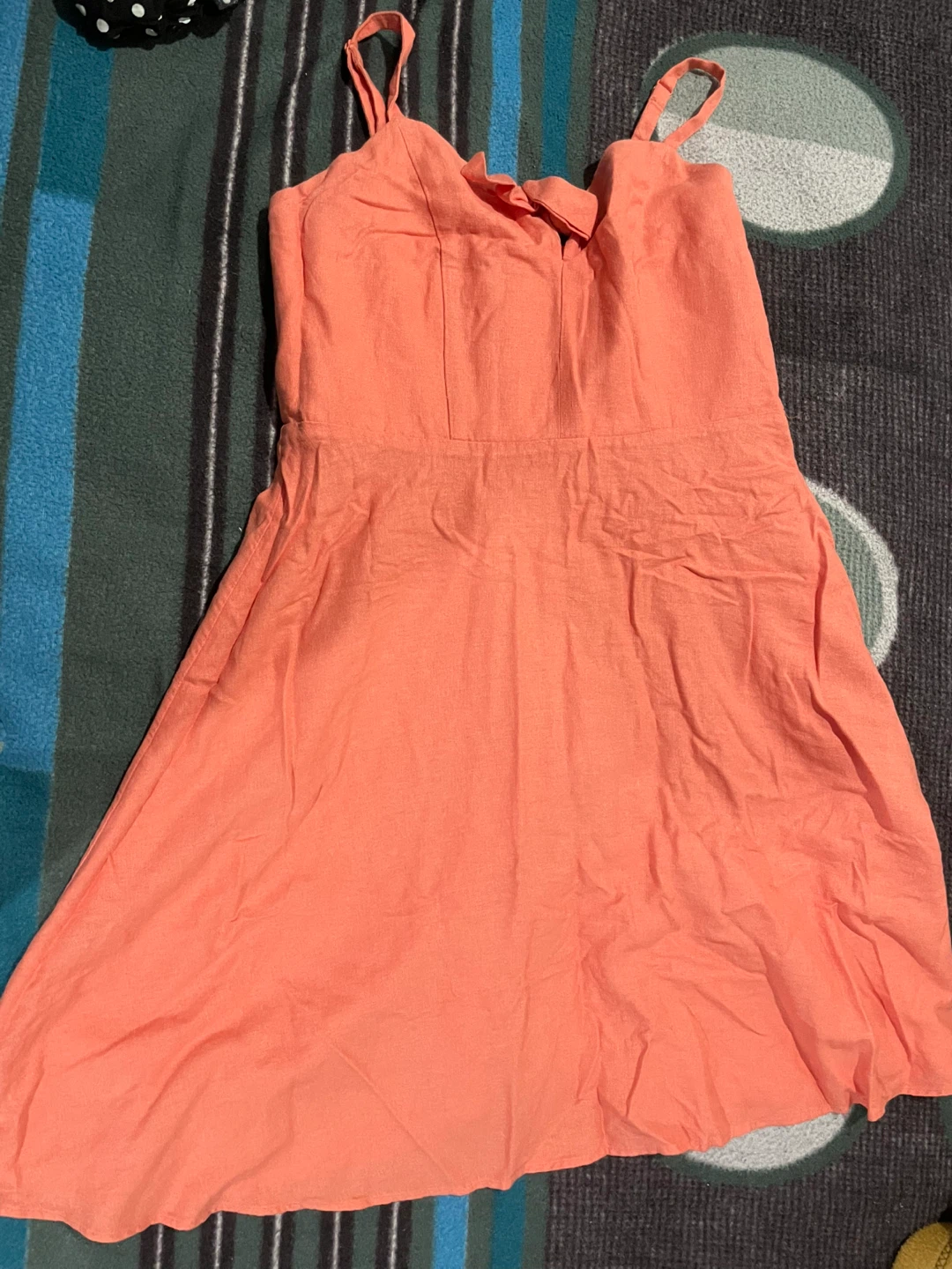 Old Navy Coral Smocked Sundress - Size M