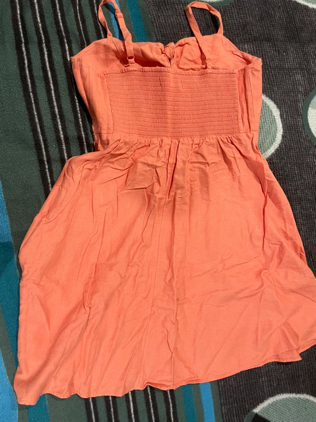 Old Navy Coral Smocked Sundress - Size M - photo 3
