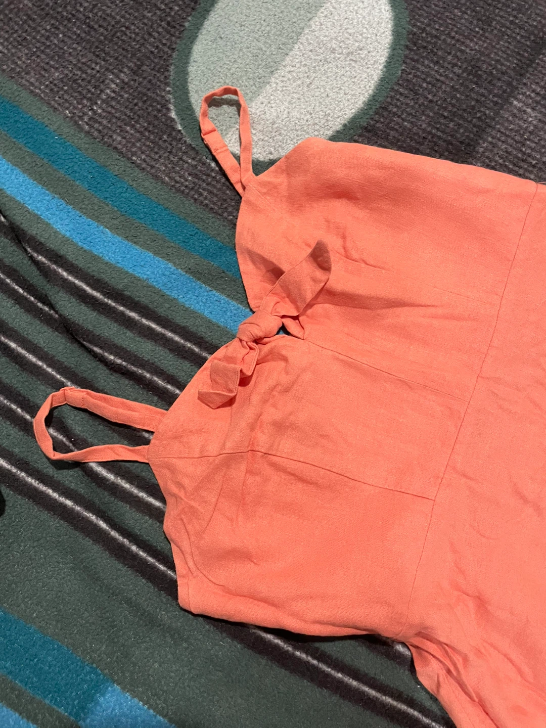 Old Navy Coral Smocked Sundress - Size M - photo 2