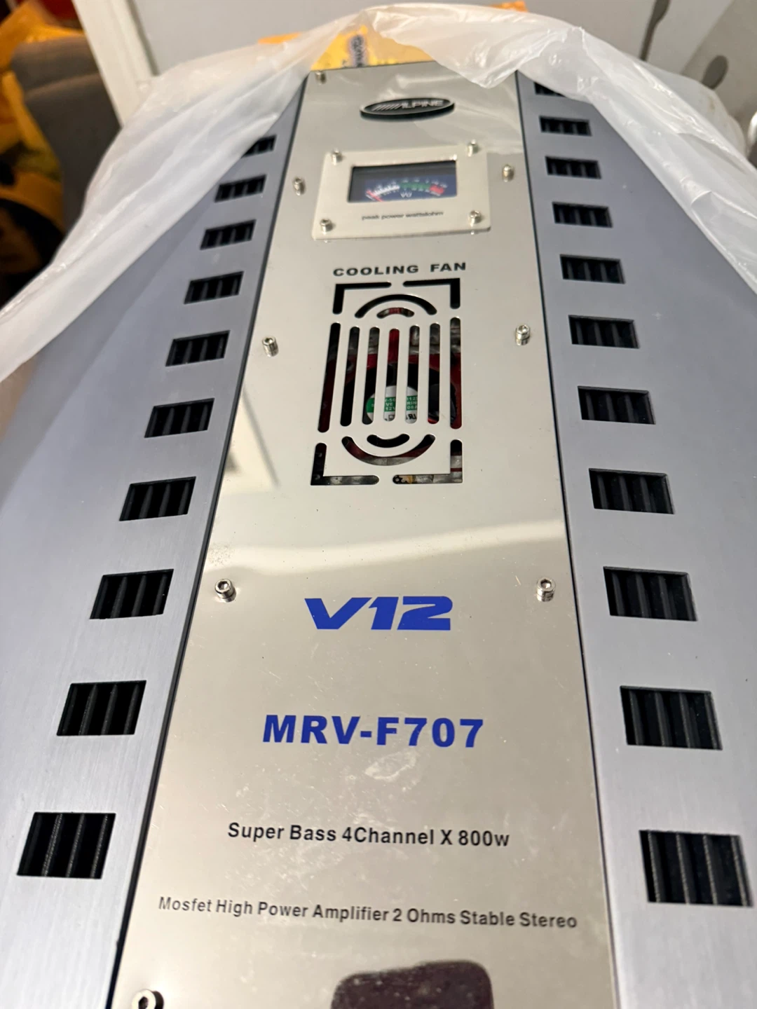 V12 MRV-F707 Super Bass 4 Channel Amplifier - 800W