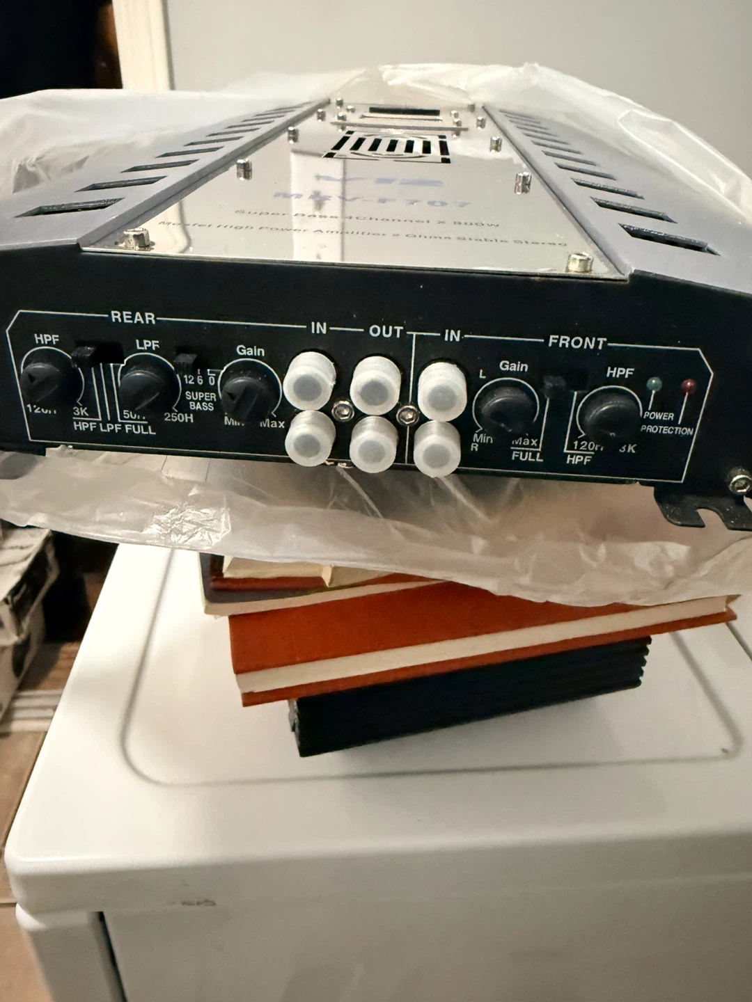 V12 MRV-F707 Super Bass 4 Channel Amplifier - 800W - photo 3