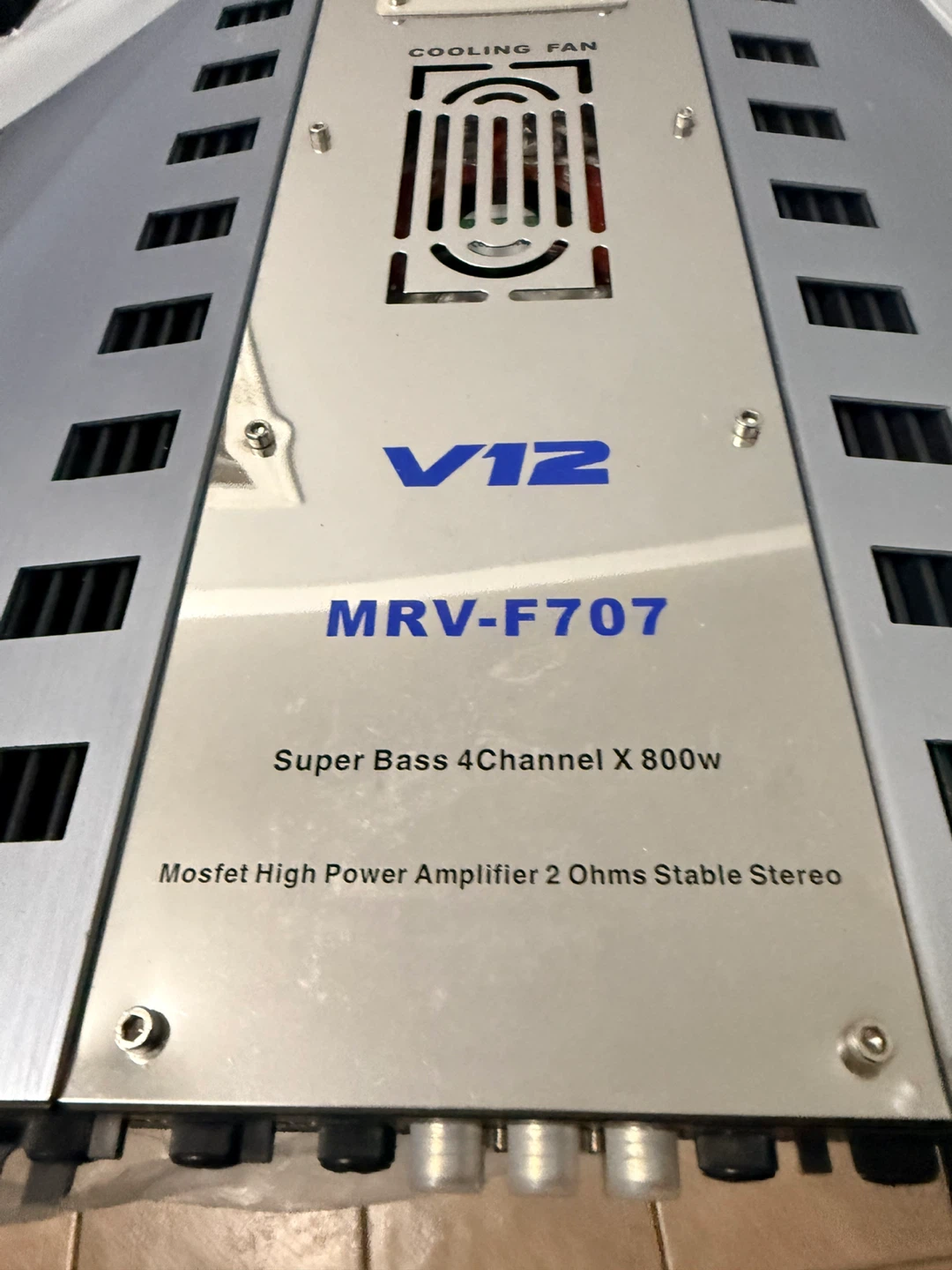 V12 MRV-F707 Super Bass 4 Channel Amplifier - 800W - photo 2