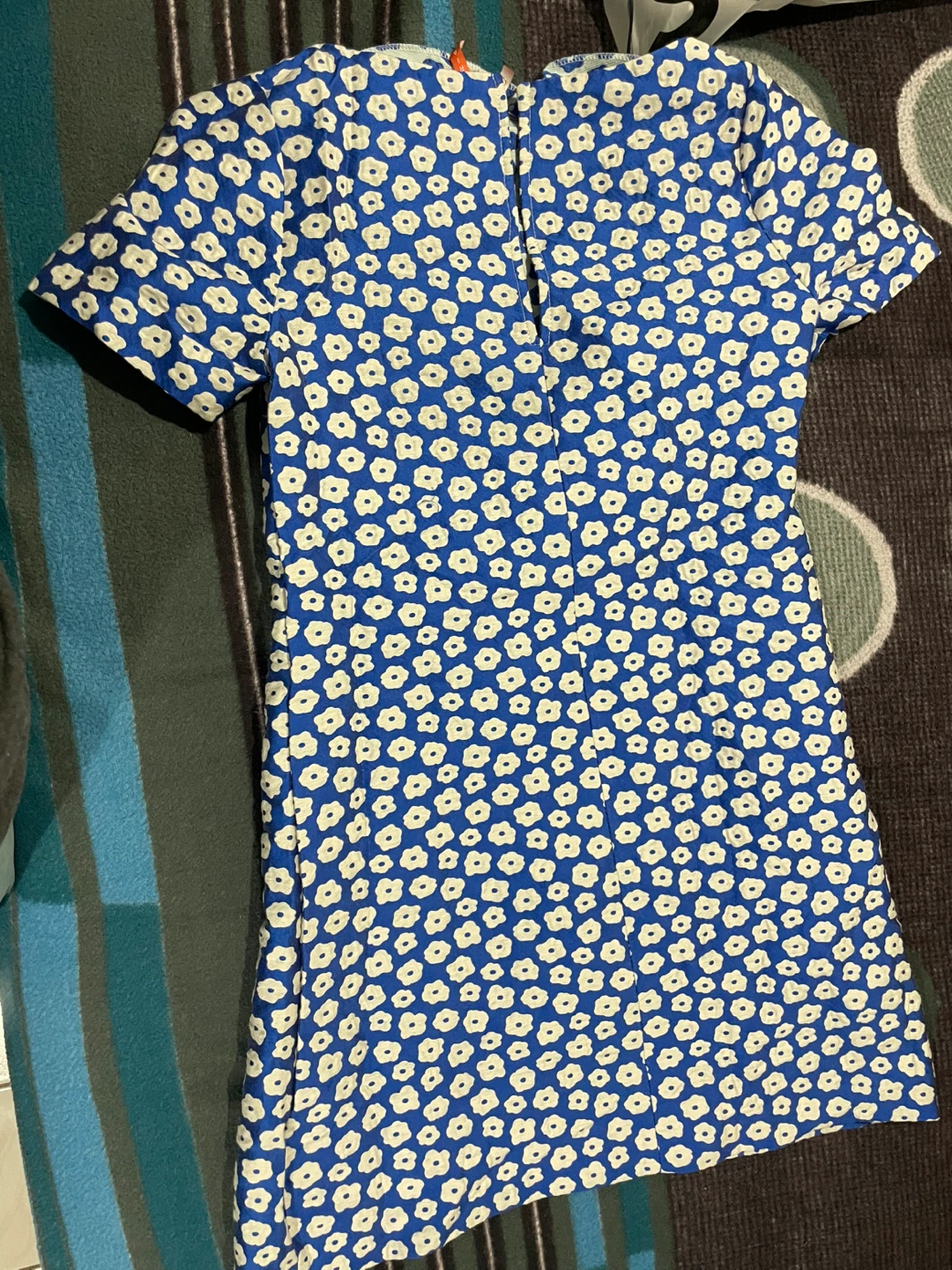 Imperial Blue Floral Dress - photo 2