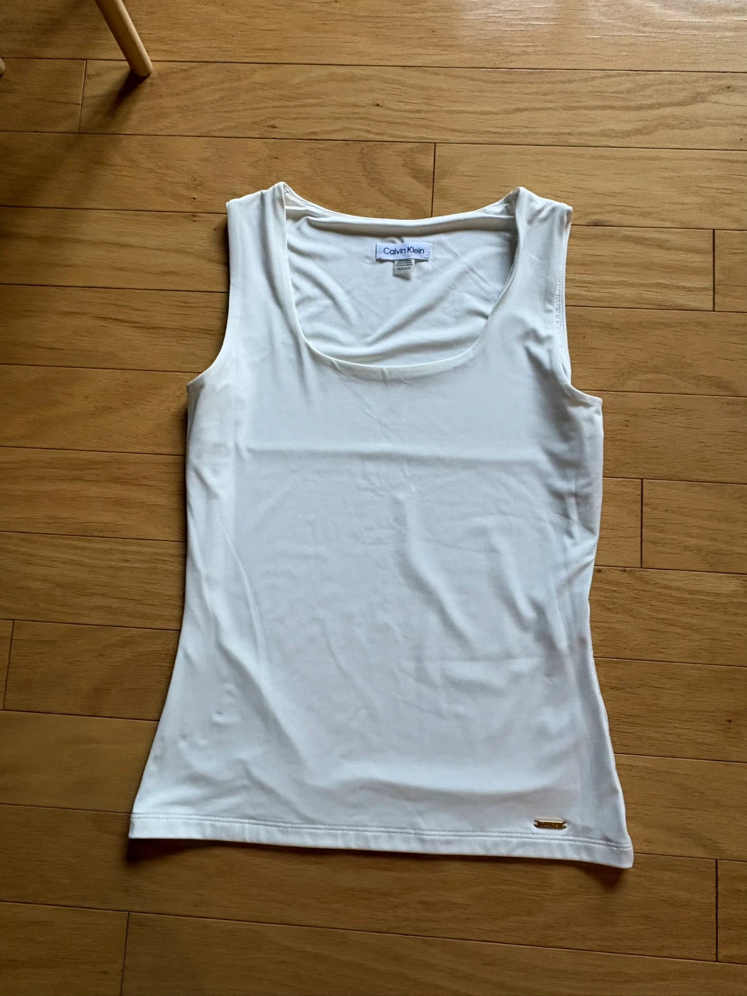 Calvin Klein White Tank Top - Size XS