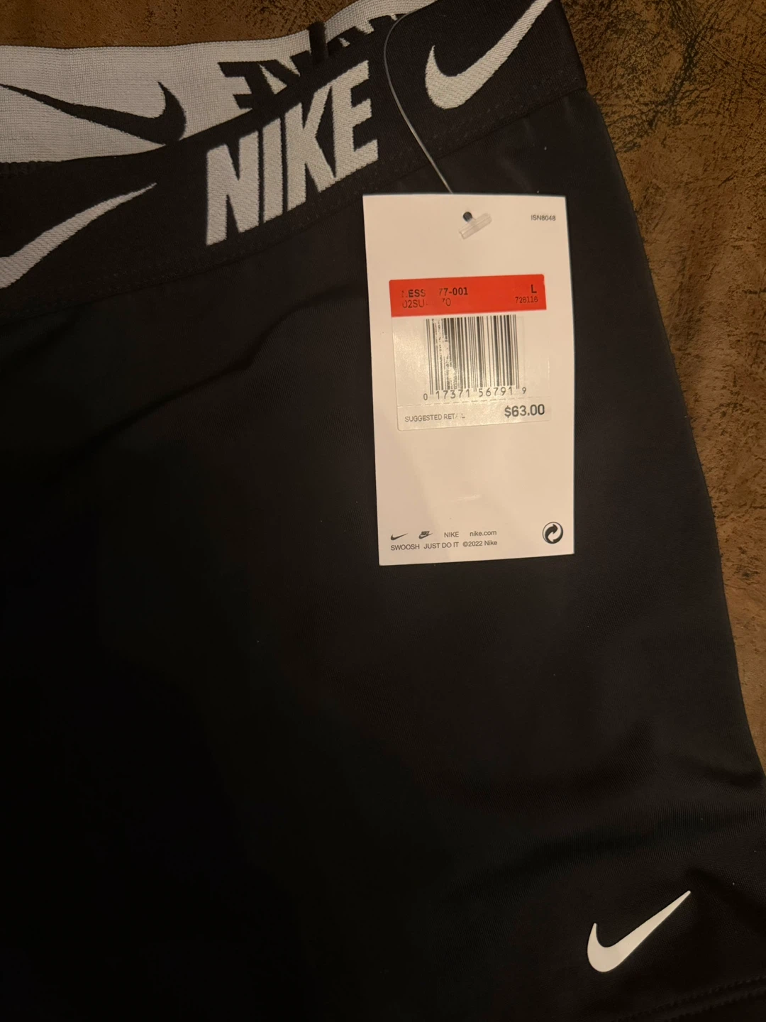 NEW - L- Nike Women's Pro Training Shorts - photo 2