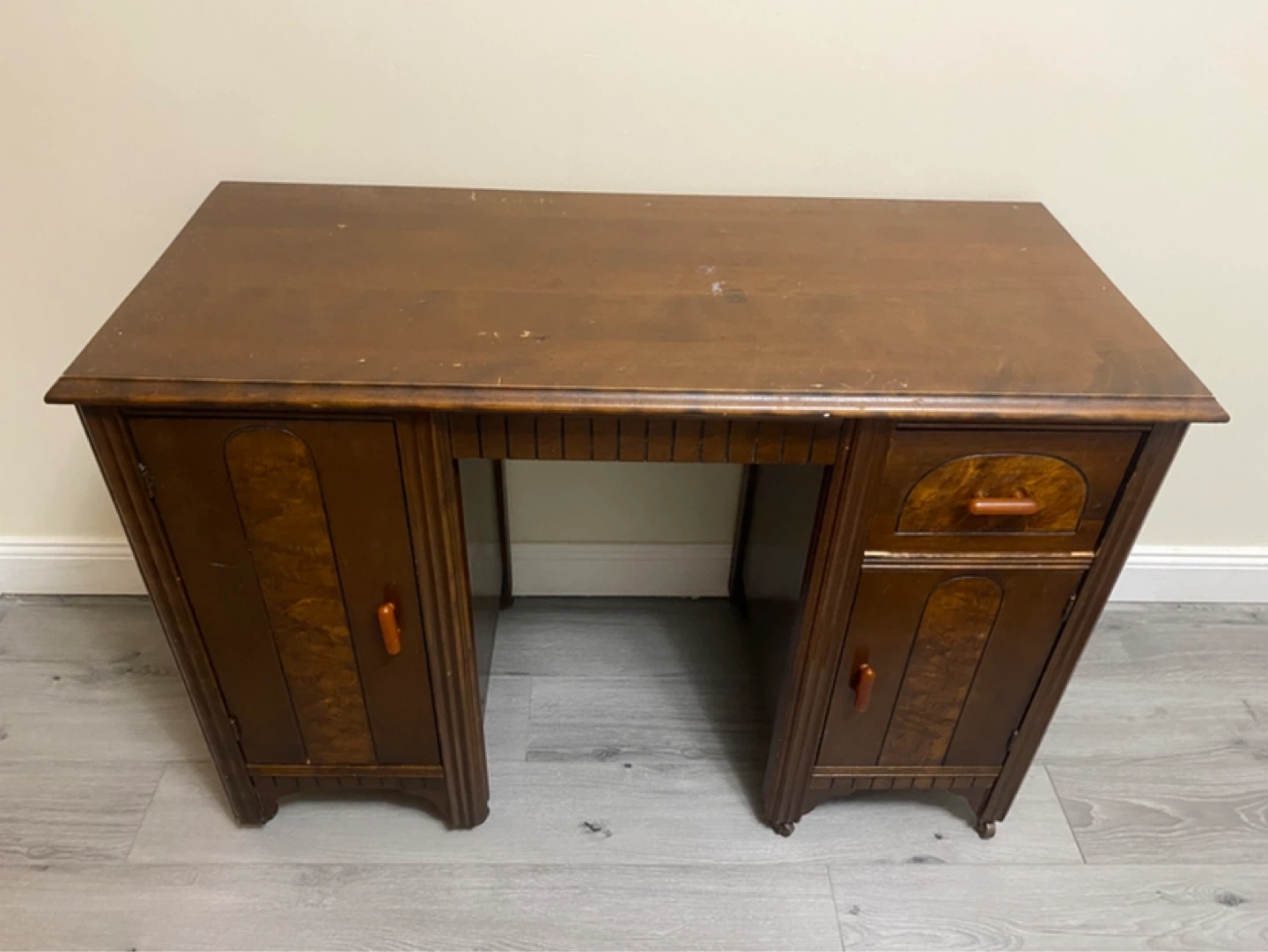 Vintage Wooden Desk - photo 4