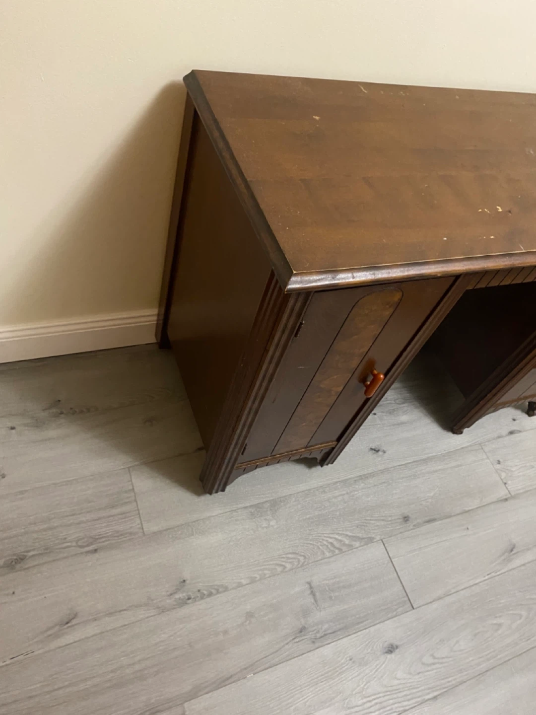 Vintage Wooden Desk - photo 3