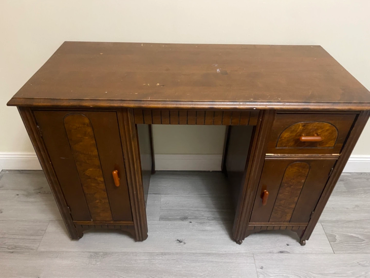 Vintage Wooden Desk - photo 5