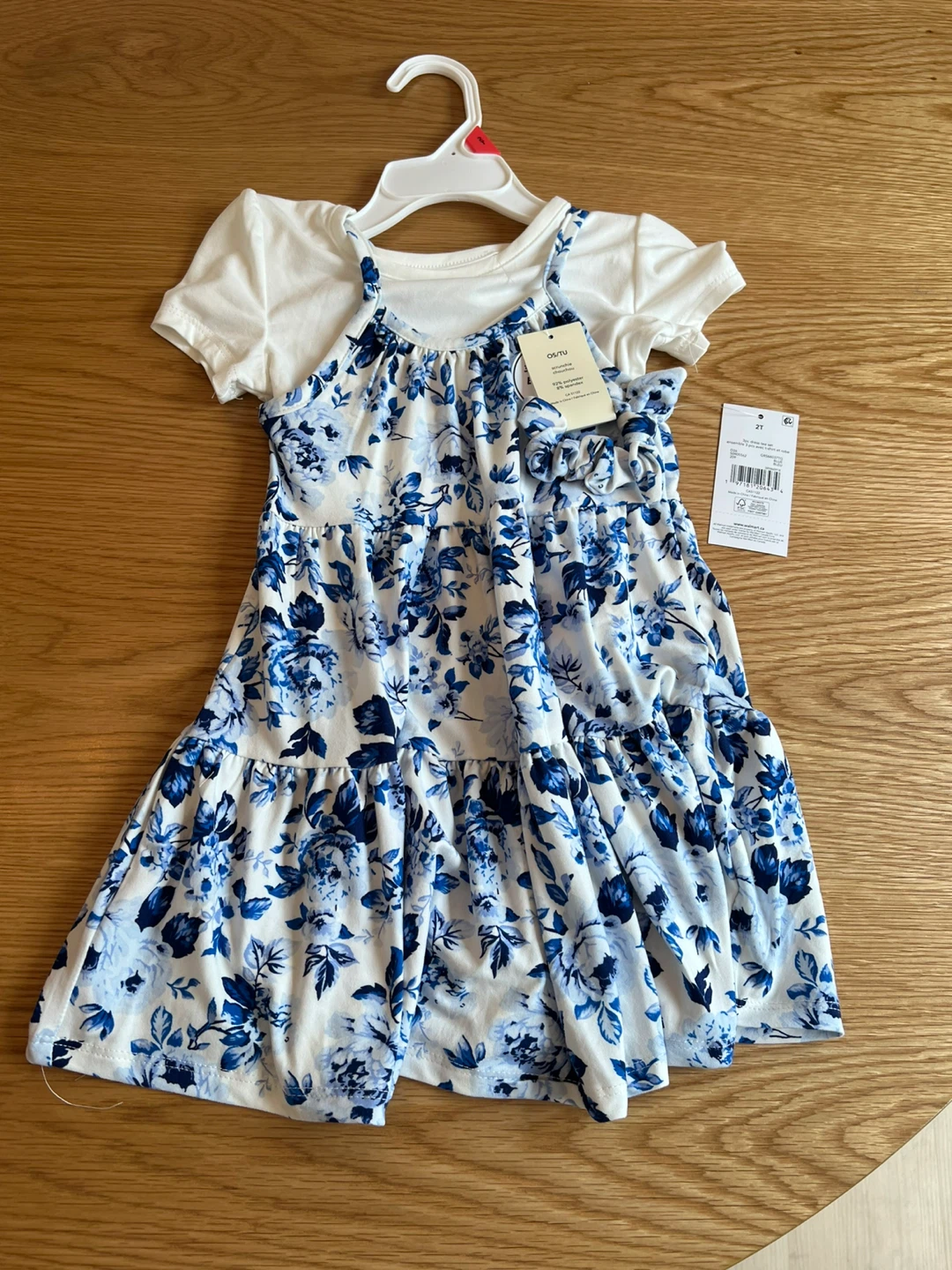 George brand blue dress with bees and flowers - photo 5
