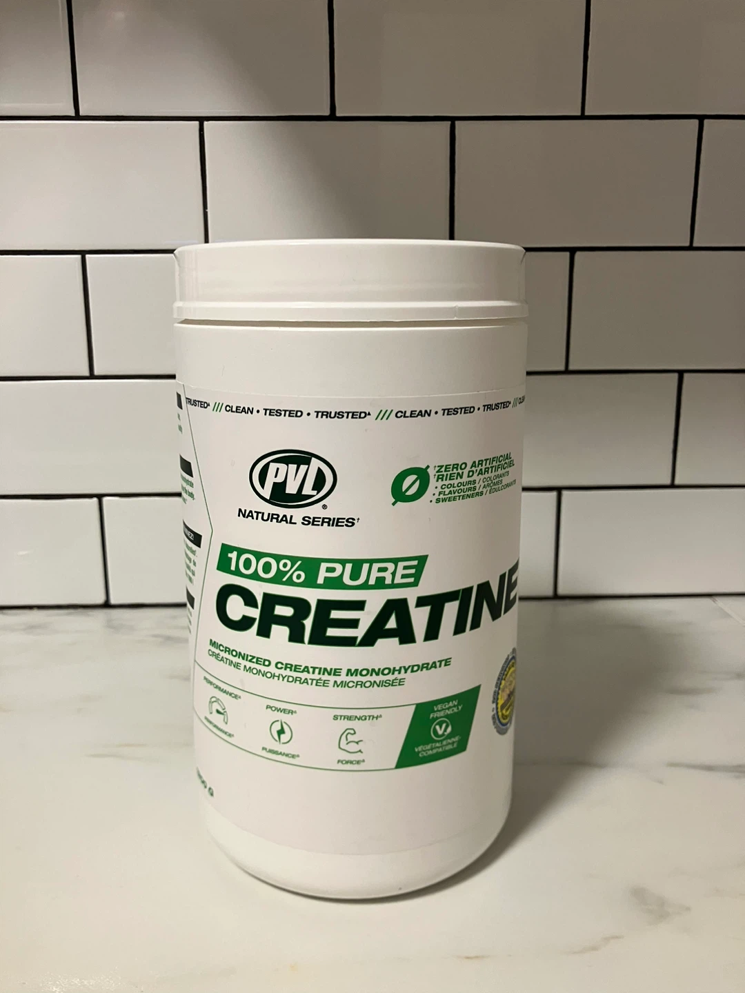 PVL 100% Pure Creatine Monohydrate 1200g💪