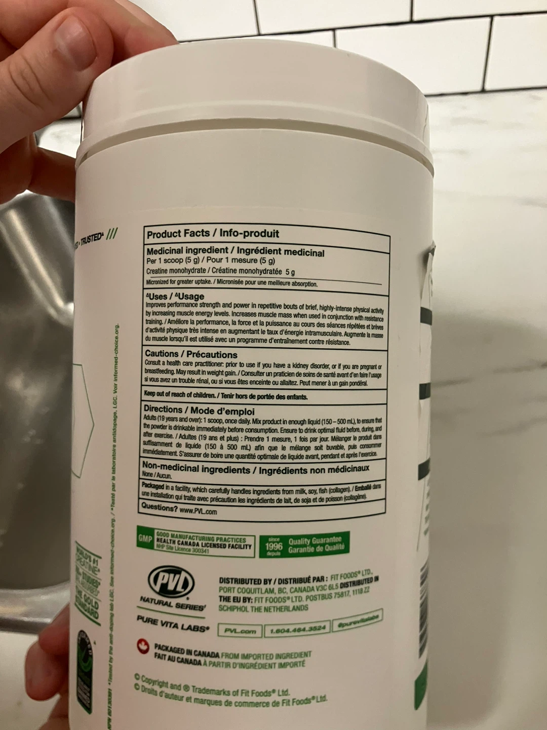 PVL 100% Pure Creatine Monohydrate 1200g💪 - photo 3
