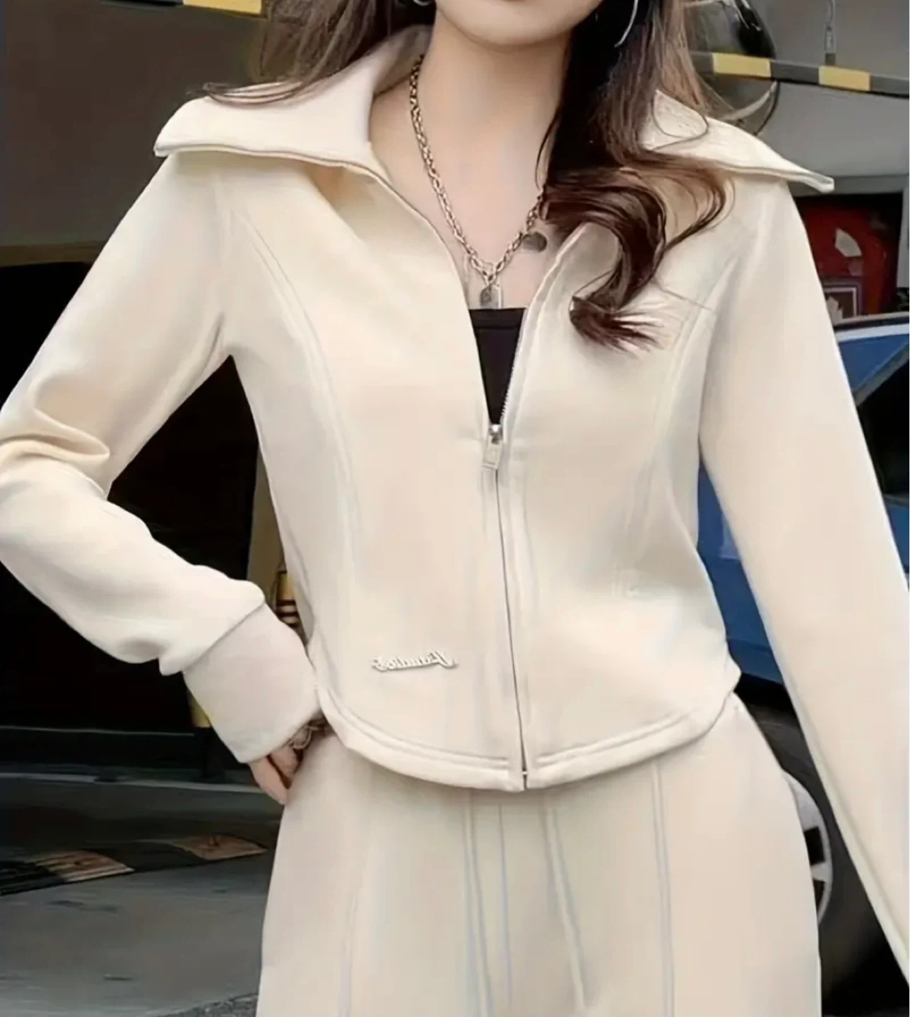 New Cream Tracksuit Set - Women's - photo 3