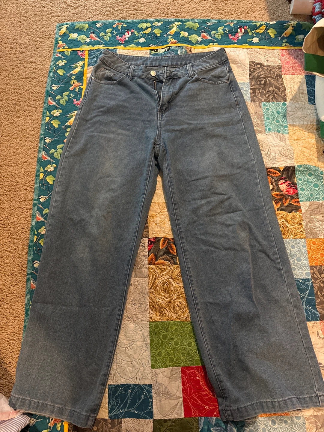 Wide Leg Jeans - Size 32