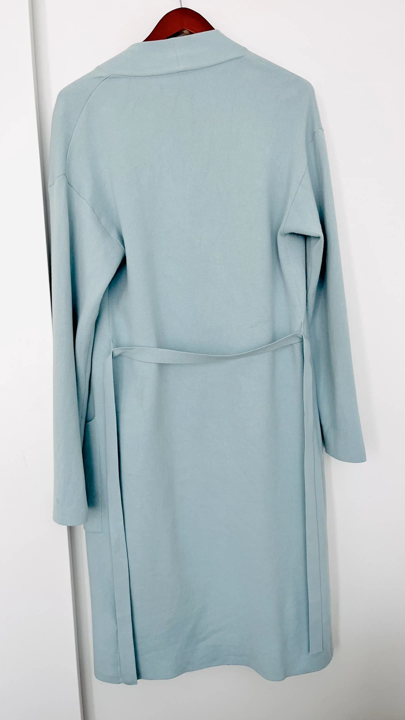 BABATON Powder Blue Long Cardigan - Size L - photo 2